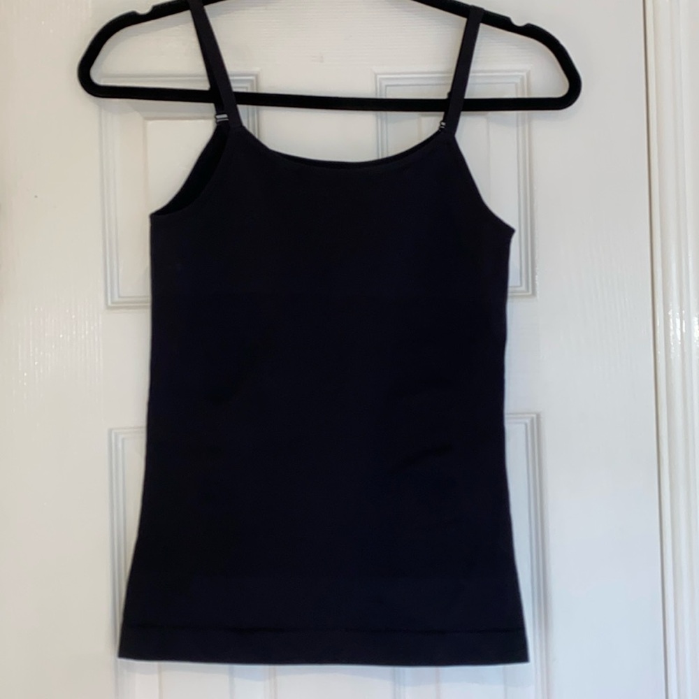 Shapermint Empetua Women’s All Day Every Day Scoop Neck Cami Shaping Black-